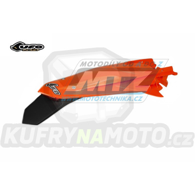 Blatník zadní s LED světlem KTM EXC125 / 20-21 + EXC150+EXC250+EXC300 + EXCF250+EXCF350+EXCF450+EXCF500 / 20-23 - barva oranžová