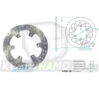 Kotouč brzdový - kulatý desing - KTM SX+SXF+EXC+EXCF+EXCR+GS+MXC+LC4+SC+SMR+SXS+SXC+XC+XCF+XCW + Husaberg FE+FS+FX+FC+TE + Husqvarna FC+FE+TC+TE