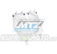 Kryty chladičů ocelové Dual Sport - BMW R1300 GS + Triple Black + Trophy / 23-24 - barva bílá