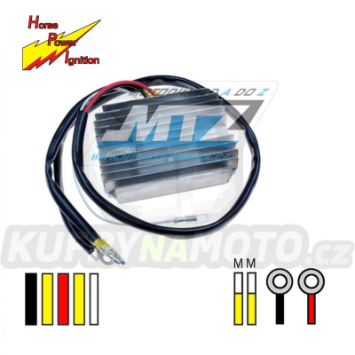 Regulátor dobíjení Cagiva 750 Elefant + 900 Elefant + Moto Guzzi 1000 Daytona / 90-91 + 1000 Quota / 92-97 + 1000 Strada / 94-95 + 1100 California / 94-96 + 1100 Sport / 93-96