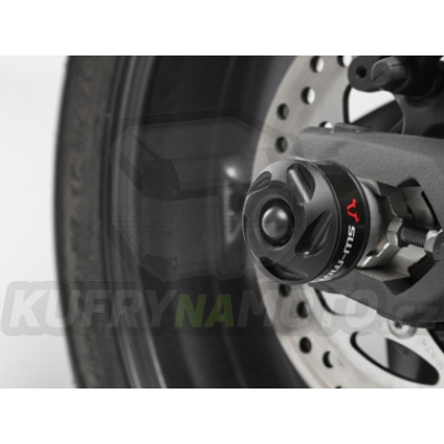 Padací protektory zadní osa černá SW Motech Triumph Street Triple 675 2012 -  L67LR STP.11.176.10600/B-BC.19163