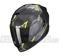 Moto přilba SCORPION EXO-1400 EVO CARBON AIR KENDAL černo/neonově žlutá