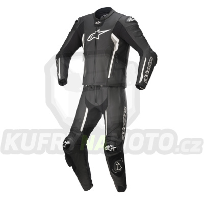 dvoudílná kombinéza MISSILE 2, TECH-AIR kompatibilní, ALPINESTARS (černá/bílá) 2024