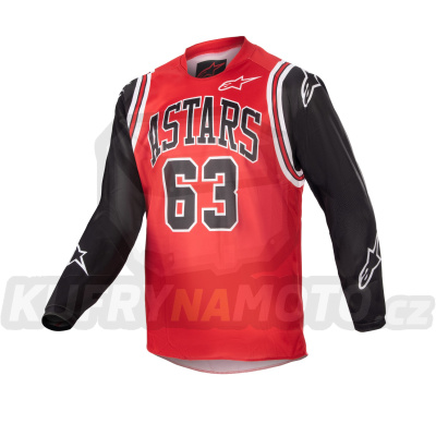 dres RACER limitovaná edice ACUMEN, ALPINESTARS, dětský (červená/černá/bílá) 2023