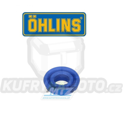 Těsnění/Gufero cartridge přední vidlice Öhlins - modré (rozměry: 8x16x5,1mm)