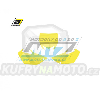 Polepy číslových tabulek (vystřižené) - Yamaha YZ85 / 15-21 - barva žlutá