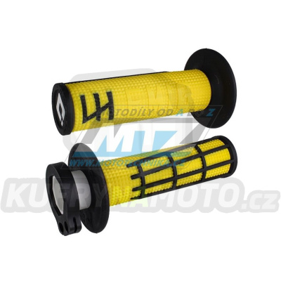 Rukojeti ODI V2 LOCK ON EMIG 2 (2takt+4takt včetně 5 nástavců) - žluté