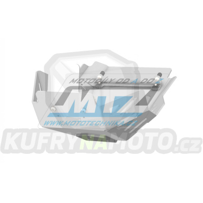 Kryt pod motor hliníkový Dual Sport - KTM 690 Enduro R / 19-25 + Husqvarna 701 Enduro / 22-25 + Gas-Gas ES700 / 22-25 - barva stříbrná (Ice Polished)