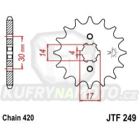 Řetězové kolečko JT JTF 249-14 14 zubů