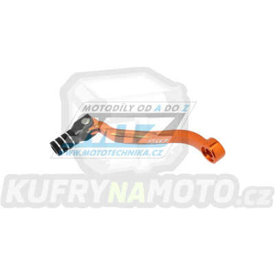 Řadička (řadicí páka) KTM 250SXF+350SXF / 16-25 + 450SXF / 23-25 + 250EXCF+350EXCF / 17-25 + 450EXC+500EXC + Husqvarna FE250+FE350+FE450+FE501 + FC250+FC350+FC450 + Gas-Gas - oranžová
