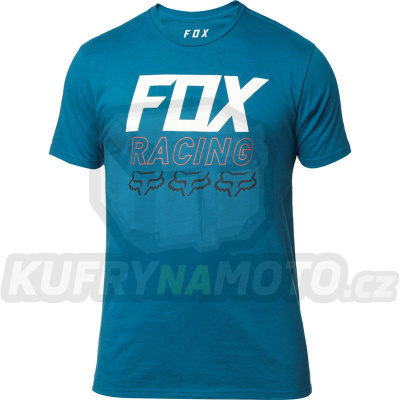 Tričko FOX Overdrive Premium Tee Midnight Blue - velikost M
