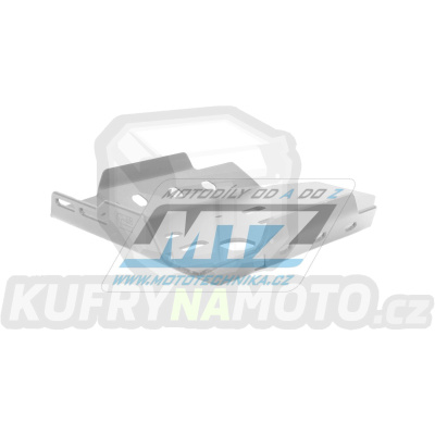 Kryt pod motor hliníkový Dual Sport - BMW R1200GS / 13-17 + R1200GS Advance / 14-18 - barva stříbrná Ice Polished