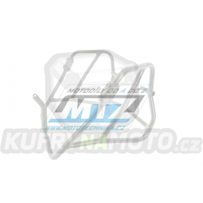 Padací rám Dual Sport Crash Bar - Suzuki DL1000 V-Strom / 14-16 - barva stříbrná Ice Polished