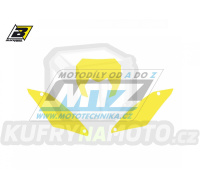 Polepy číslových tabulek (vystřižené) - Sherco SE-R+SEF-R / 17-23 - barva žlutá