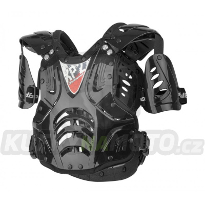 Chránič hrudi POLISPORT XP2 ADULT černá/stříbrná/černá