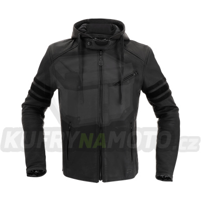 Moto bunda RICHA TOULON BLACK EDITION černá kožená