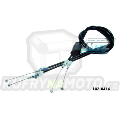 Lanko plynu Honda CRF250R / 04-09 + CRF450R / 02-08 + CRF450X / 05-16
