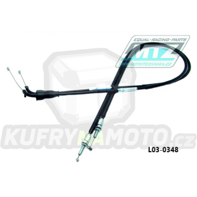 Lanko plynu Kawasaki KXF250 / 04 + Suzuki RMZ250 / 04 + RMZ450 / 05-06