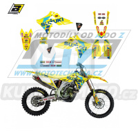 Polepy na motocykl (sada polepů Graphics) Suzuki RMZ250 / 19-23 + RMZ450 / 18-23 - typ polepů Replica Suzuki Restyle