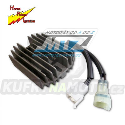Regulátor dobíjení Suzuki DL650 V-Strom + DL1000 V-Strom + SV650+GSF650 Bandit + GSF1250 Bandit + SFV650 Gladius + GSR750+GSX650F+GSX1250F + GSX1300R Hayabusa + GSX1300 B-King + GSXR600+GSXR750+GSXR1000 + VL800 + VL1500 Intruder + VZ800