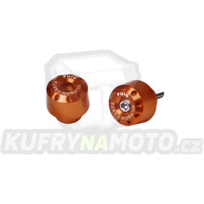 Univerzální závažíčka řidítek PUIG SHORT 6203T oranžová D 13-18mm