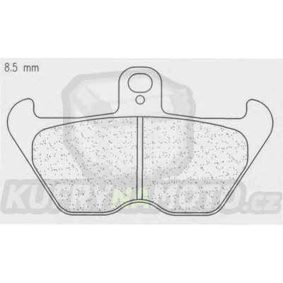Brzdové destičky CL BRAKES 2430 A3+