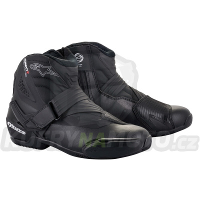 boty SMX-1 R, ALPINESTARS (černá) 2024