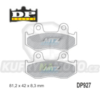 Destičky brzdové DP927 - DP BRAKES směs Premium Sinter OEM