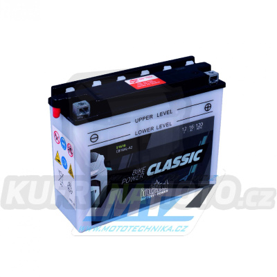 Baterie (akumulátor motocyklový) YB16AL-A2 (12V-16Ah)