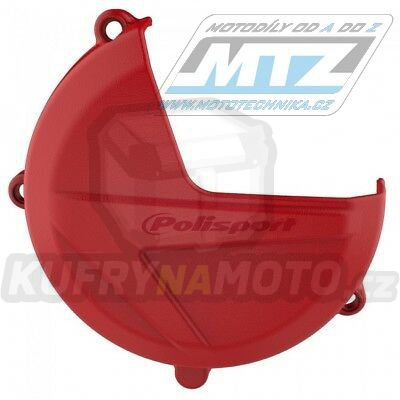 Kryt spojkového víka Beta RR200+RR250+RR300 / 13-17 + X-Trainer 300 / 13-17 - barva červená