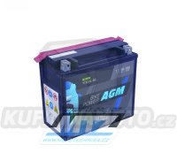 Baterie (akumulátor motocyklový) YTX20L-BS (12V-18Ah)