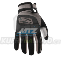 Rukavice motokros PROGRIP 4010-187 - černo-šedé - velikost S