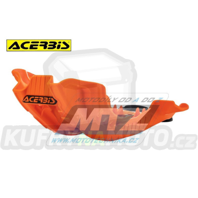 Kryt pod motor Acerbis MCF250+MCF350 / 21-23 + EXF250F+EXF350 - barva oranžová/černá