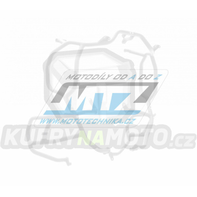 Padací rám Dual Sport Crash Bar - BMW R1200GS Adventure / 19-24 - barva bílá