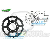 Rozeta ocelová (převodník) 0809-44zubů ESJOT 50-15019-44 - Suzuki DR125+DR125SE + RM100+RM125 + TC100+TF100+TM100+TF125 + TS100+TS125+TM125+DS125 + Kreidler 125DT Supermoto + Yuki 125