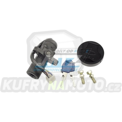 Spínací skříňka s uzamykatelným víčkem nádrže - KTM LC4 640 / 03-06 + LC4 640 Supermoto  + LC4 400