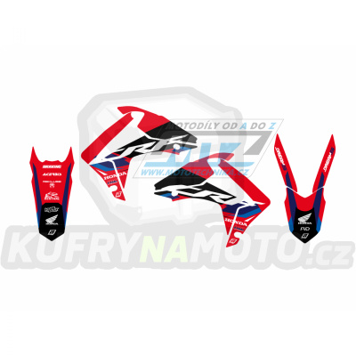 Polepy na motocykl (sada polepů Dream5) Honda CRF250R / 14-17 + CRF450R / 13-16 - typ polepů Dream5