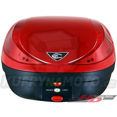 Moto kufr Coocase V28 FUSION V28-BSP/R Basic červená
