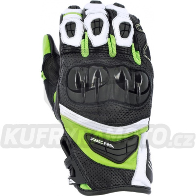 Moto rukavice RICHA STEALTH zelené