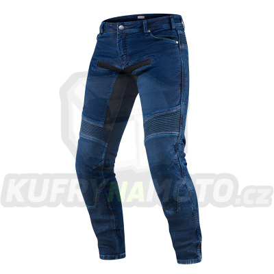 Moto kalhoty REBELHORN EAGLE II jeans tmavě modré