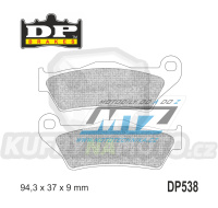 Destičky brzdové DP538 - DP BRAKES směs Premium Sinter OEM