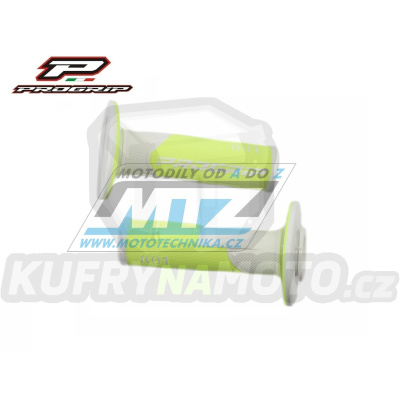Rukojeti/Gripy Progrip 801 - FLUO žluto-bílé