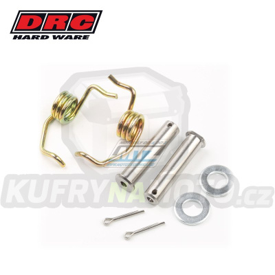 Sada čepů + pružin stupaček DRC FOOT PEG SPRING PIN SET - DRC D48-01-116 - Kawasaki KX125+KX250 / 91-96 + KX500 / 88-04 + KDX220R / 94-05 + KDX220R / 94-05 + KDX250R / 91-94
