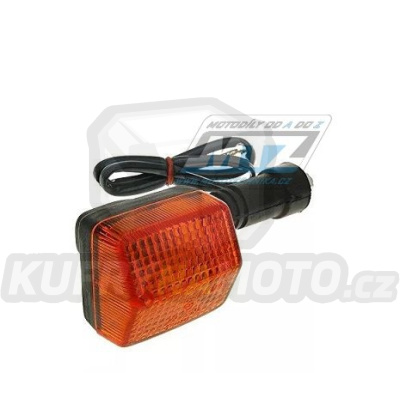 Blinkr (ukazatel směru) pravý přední - Yamaha DT125R+DT125RE + TDR125+TDR250+TW200 + XT125+SR125 + XT500+XT600E+XT600Z Tenere + XTZ660 Tenere + XTZ750 Super Tenere