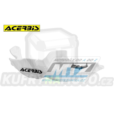 Kryt pod motor Acerbis Yamaha YZ125 / 06-25 + Fantic XE125+XX125 / 21-25 - barva bílá/černá