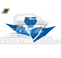 Polepy číslových tabulek (vystřižené) - KTM SX+SXF / 19-22 - barva modrá