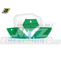Polepy číslových tabulek (vystřižené) - KTM 200SX+250SX+450SX / 03-06 + 125SX+525SX / 04-06 - barva zelená