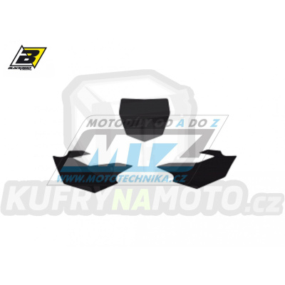 Polepy číslových tabulek (vystřižené) - Yamaha WRF250 / 20-23 + WRF450 / 19-23 - barva černá