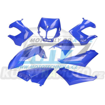 Sada plastů Derbi 50 Senda X-Treme / 00-10 + 50R XTreme / 00-10 + 50SM / 00-05  - barva modrá
