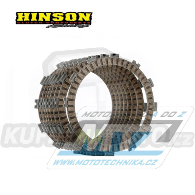 Lamely třecí (s obložením) Hinson - Yamaha WRF250 / 01-19 + YZF250 / 01-18